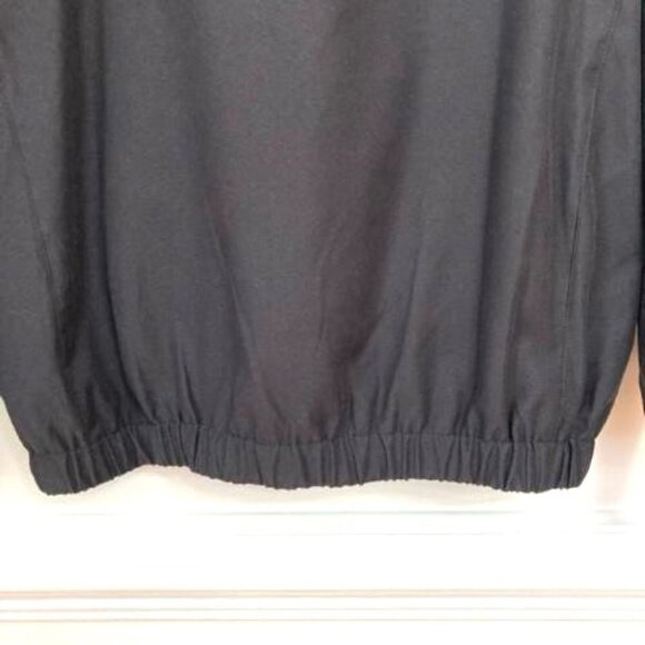 Pebble Beach Performance Men's Golf 1/4 Zip Pullover Windbreaker Size L Black - Picture 5 of 10